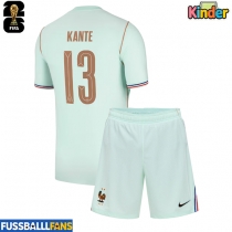 Frankreich Kante #13 Auswärts Trikotsatz Kinder WM 2026 Kurzarm (+ Kurze Hosen)